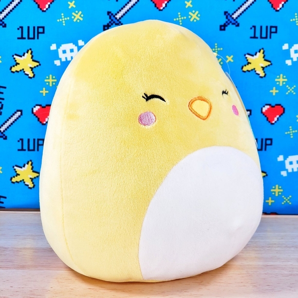 Squishmallow Chuck the Easter Chick 8" 2018 UltraSoft Stuffed Ultra Rare Plush - Picture 2 of 12